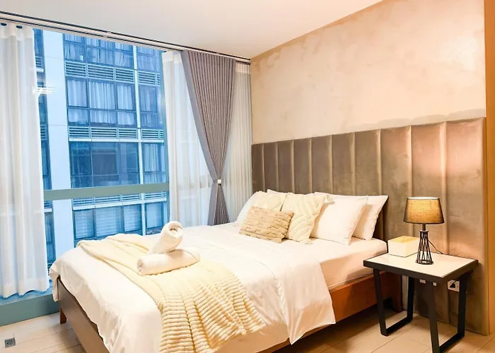 Сasa de vacaciones Luxe In The Heart Of Uptown Bgc #oursw20g Manila