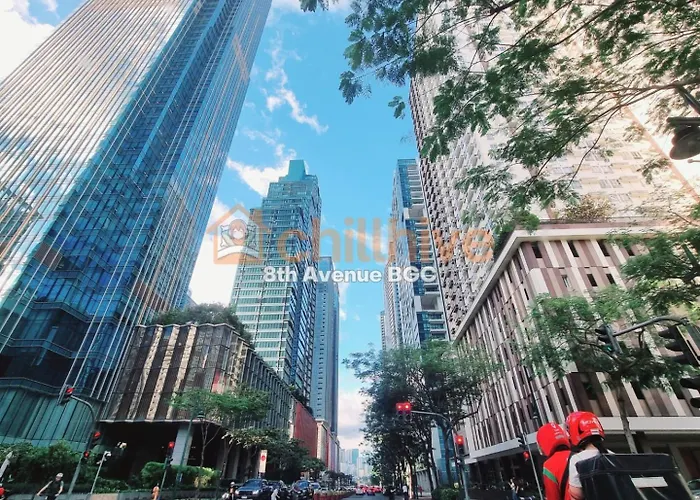 Luxe In The Heart Of Uptown Bgc #oursw20g Сasa de vacaciones *